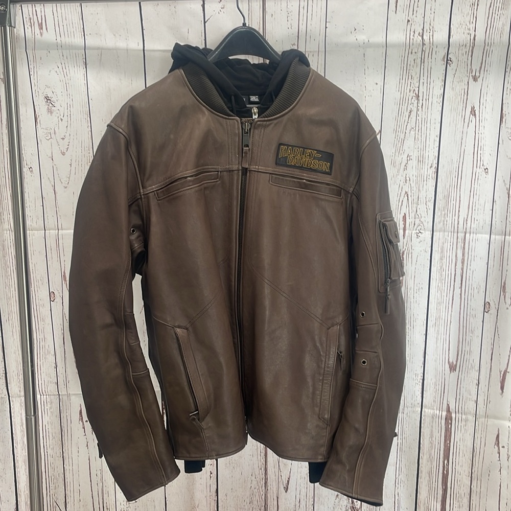 Harley Davidson 3 in 1 Ventura leather riding jacket